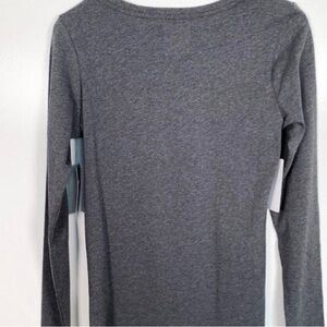 Gray Long Sleeve Women's Top